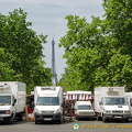View of the Eiffel Tower from Marché Saxe-Breteuil